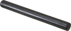 Holo-Krome - 5/16" Diam x 3" Pin Length Grade 8 Alloy Steel Standard Dowel Pin - Black Luster Finish, C 47-58 & C 60 (Surface) Hardness, 1 Beveled & 1 Rounded End - All Tool & Supply