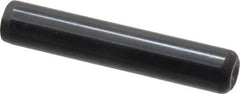 Holo-Krome - 3/8" Diam x 2" Pin Length Grade 8 Alloy Steel Standard Dowel Pin - Black Luster Finish, C 47-58 & C 60 (Surface) Hardness, 1 Beveled & 1 Rounded End - All Tool & Supply