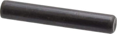 Holo-Krome - 3/8" Diam x 2-1/4" Pin Length Grade 8 Alloy Steel Standard Dowel Pin - Black Luster Finish, C 47-58 & C 60 (Surface) Hardness, 1 Beveled & 1 Rounded End - All Tool & Supply