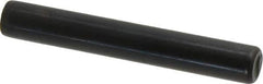 Holo-Krome - 7/16" Diam x 3" Pin Length Grade 8 Alloy Steel Standard Dowel Pin - Black Luster Finish, C 47-58 & C 60 (Surface) Hardness, 1 Beveled & 1 Rounded End - All Tool & Supply