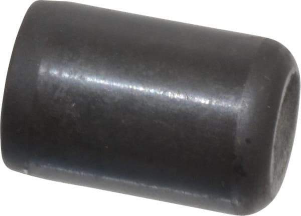 Holo-Krome - 1/2" Diam x 3/4" Pin Length Grade 8 Alloy Steel Standard Dowel Pin - Black Luster Finish, C 47-58 & C 60 (Surface) Hardness, 1 Beveled & 1 Rounded End - All Tool & Supply