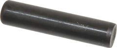 Holo-Krome - 1/2" Diam x 2-1/4" Pin Length Grade 8 Alloy Steel Standard Dowel Pin - Black Luster Finish, C 47-58 & C 60 (Surface) Hardness, 1 Beveled & 1 Rounded End - All Tool & Supply