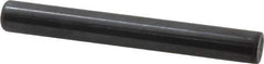 Holo-Krome - 1/2" Diam x 4" Pin Length Grade 8 Alloy Steel Standard Dowel Pin - Black Luster Finish, C 47-58 & C 60 (Surface) Hardness, 1 Beveled & 1 Rounded End - All Tool & Supply