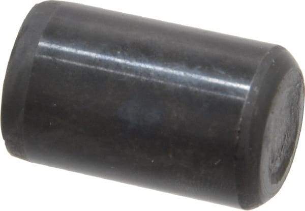 Holo-Krome - 5/8" Diam x 1" Pin Length Grade 8 Alloy Steel Standard Dowel Pin - Black Luster Finish, C 47-58 & C 60 (Surface) Hardness, 1 Beveled & 1 Rounded End - All Tool & Supply