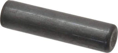 Holo-Krome - 3/4" Diam x 3" Pin Length Grade 8 Alloy Steel Standard Dowel Pin - Black Luster Finish, C 47-58 & C 60 (Surface) Hardness, 1 Beveled & 1 Rounded End - All Tool & Supply