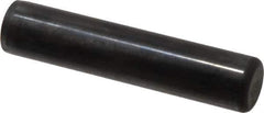 Holo-Krome - 3/4" Diam x 3-1/2" Pin Length Grade 8 Alloy Steel Standard Dowel Pin - Black Luster Finish, C 47-58 & C 60 (Surface) Hardness, 1 Beveled & 1 Rounded End - All Tool & Supply