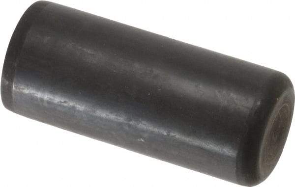 Holo-Krome - 7/8" Diam x 2" Pin Length Grade 8 Alloy Steel Standard Dowel Pin - Black Luster Finish, C 47-58 & C 60 (Surface) Hardness, 1 Beveled & 1 Rounded End - All Tool & Supply