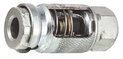 Lincoln - 250 Operating psi, 2-1/2" Long, 1/4 Thread, Grease Gun Air Coupler - NPT (F) Thread - All Tool & Supply