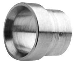 Made in USA - 1" Tube OD, 37° Stainless Steel Flared Tube Sleeve - Unthreaded Flare Ends - All Tool & Supply