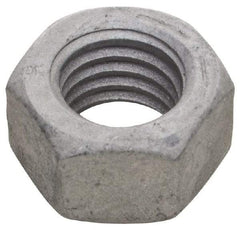 Armor Coat - 3/4-10 UNC Steel Right Hand Hex Nut - 1-1/8" Across Flats, 41/64" High, Armor Coat Finish - All Tool & Supply