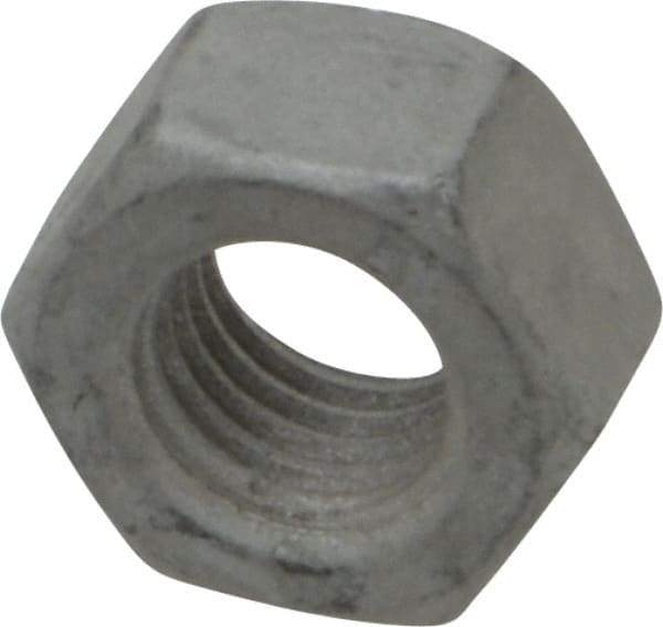 Armor Coat - 5/16-24 UNF Steel Right Hand Hex Nut - 1/2" Across Flats, 17/64" High, Armor Coat Finish - All Tool & Supply