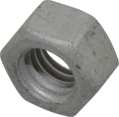 Armor Coat - 3/8-16 UNC Steel Right Hand Hex Nut - 9/16" Across Flats, 21/64" High, Armor Coat Finish - All Tool & Supply