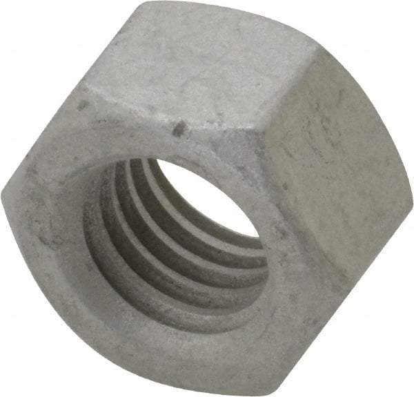 Armor Coat - 1/2-13 UNC Steel Right Hand Hex Nut - 3/4" Across Flats, 7/16" High, Armor Coat Finish - All Tool & Supply