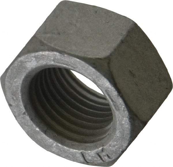 Armor Coat - 1/2-20 UNF Steel Right Hand Hex Nut - 3/4" Across Flats, 7/16" High, Armor Coat Finish - All Tool & Supply