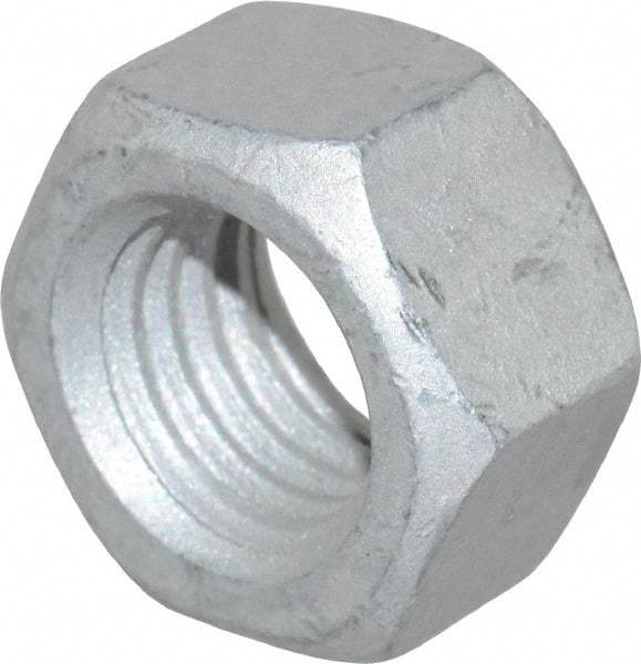 Armor Coat - 5/8-11 UNC Steel Right Hand Hex Nut - 15/16" Across Flats, 35/64" High, Armor Coat Finish - All Tool & Supply