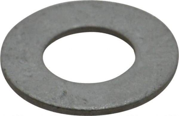 Armor Coat - 7/16" Screw, Grade 8 Alloy Steel SAE Flat Washer - 15/32" ID x 59/64" OD, 0.05" Thick - All Tool & Supply