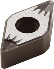 Seco - DNMU331 MF5 TP2500 Grade Carbide Turning Insert - TiCN/Al2O3 Coated, 55° Diamond, 3/8" Inscr Circle, 3/16" Thick, 0° Relief Angle, 1/64" Cnr Rad - All Tool & Supply