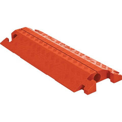 Checkers - On Floor Cable Covers Cover Material: Polyurethane Number of Channels: 1 - All Tool & Supply