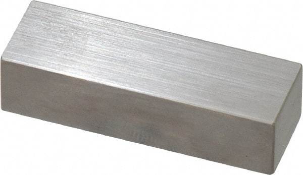 Mitutoyo - 0.45" Rectangular Steel Gage Block - Accuracy Grade AS-1, Includes Certificate of Inspection - All Tool & Supply