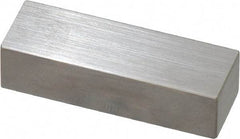 Mitutoyo - 0.45" Rectangular Steel Gage Block - Accuracy Grade AS-1, Includes Certificate of Inspection - All Tool & Supply