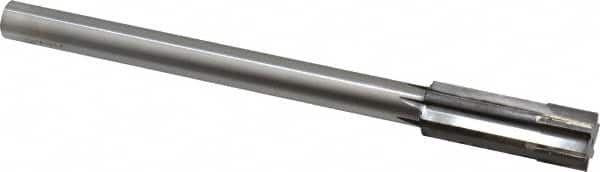 Made in USA - 0.7841 to 0.816" Diam, 5/8" Diam Shank, 2-1/2" Flute, Semi Finish Semi Ground Chucking Reamer - All Tool & Supply