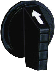 Square D - 30mm, Black, Selector Switch Operating Knob - For Use with Selector Switch - All Tool & Supply