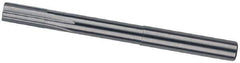 Kennametal - 5mm Carbide-Tipped 4 Flute Chucking Reamer - Straight Flute, 6mm Straight Shank, 12mm Flute Length, 74mm OAL - All Tool & Supply