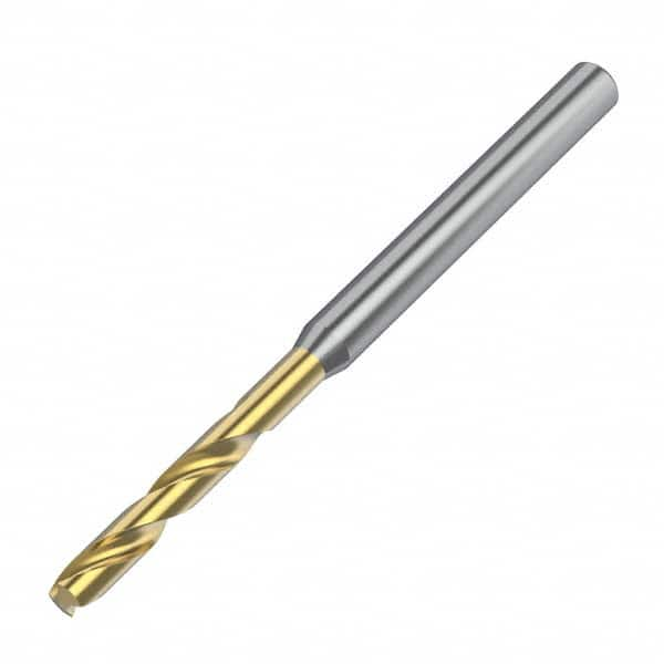 Kennametal - 19.9mm 140° Spiral Flute Solid Carbide Taper Length Drill Bit - All Tool & Supply