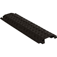 Checkers - On Floor Cable Covers Cover Material: Polyurethane Number of Channels: 1 - All Tool & Supply