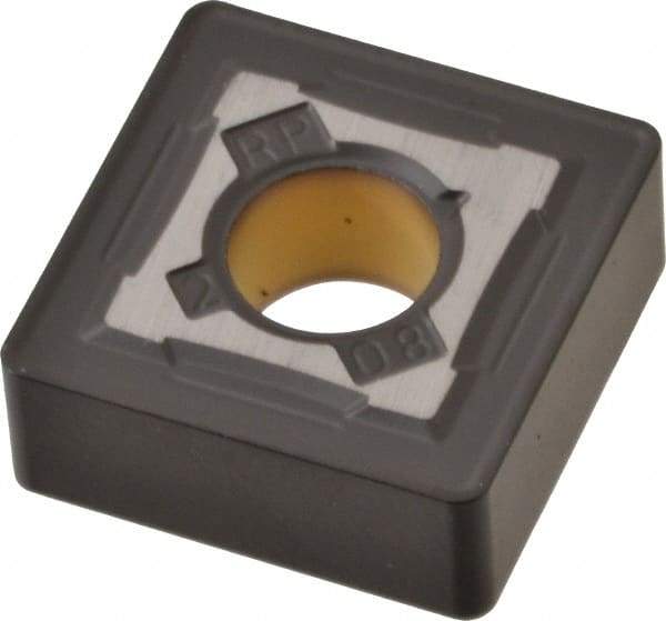 Kennametal - SNMG432 RP Grade KCK20 Carbide Turning Insert - TiCN/Al2O3 Finish, 90° Square, 1/2" Inscr Circle, 3/16" Thick, 1/32" Corner Radius - All Tool & Supply