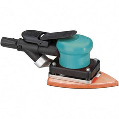 Dynabrade - 10,000 OPM, 13 CFM Air Consumption, Palm Air Orbital Sander - Rectangular Pad, 1/4 NPT Inlet - All Tool & Supply