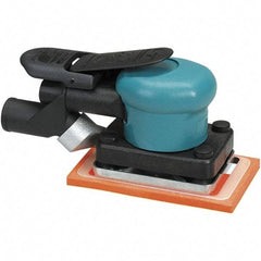 Dynabrade - 10,000 OPM, 13 CFM Air Consumption, Palm Air Orbital Sander - Rectangular Pad, 1/4 NPT Inlet - All Tool & Supply