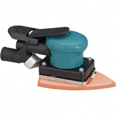 Dynabrade - 10,000 OPM, 13 CFM Air Consumption, Palm Air Orbital Sander - Rectangular Pad, 1/4 NPT Inlet - All Tool & Supply