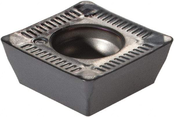 Ingersoll Cutting Tools - SHLT110408 HR Grade IN2005 Carbide Milling Insert - TiAlN Finish, 0.181" Thick, 0.434" Inscribed Circle, 0.031" Corner Radius - All Tool & Supply