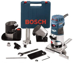 Bosch - Router Kits Router Type: Palm Grip Speed (RPM): 16000-35000 - All Tool & Supply