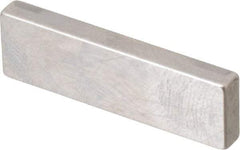 Mitutoyo - 0.131" Rectangular Steel Gage Block - Accuracy Grade 0, Includes Certificate of Inspection - All Tool & Supply