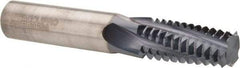 Accupro - 1-8 UNC, 0.62" Cutting Diam, 4 Flute, Solid Carbide Helical Flute Thread Mill - Internal Thread, 1-3/8" LOC, 4" OAL, 5/8" Shank Diam - All Tool & Supply