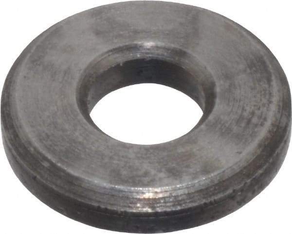 Gibraltar - #10 Screw, Grade 12L14 Case Hardened Steel Beveled Round Flat Washer - 13/64" ID x 1/2" OD, 3/32" Thick - All Tool & Supply