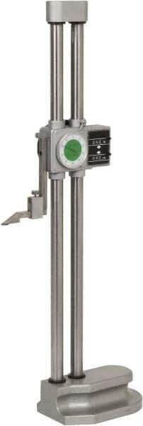 Value Collection - 18" Dial Height Gage - 0.001" Graduation, Accurate to 0.002", Dial and Counter Display - All Tool & Supply