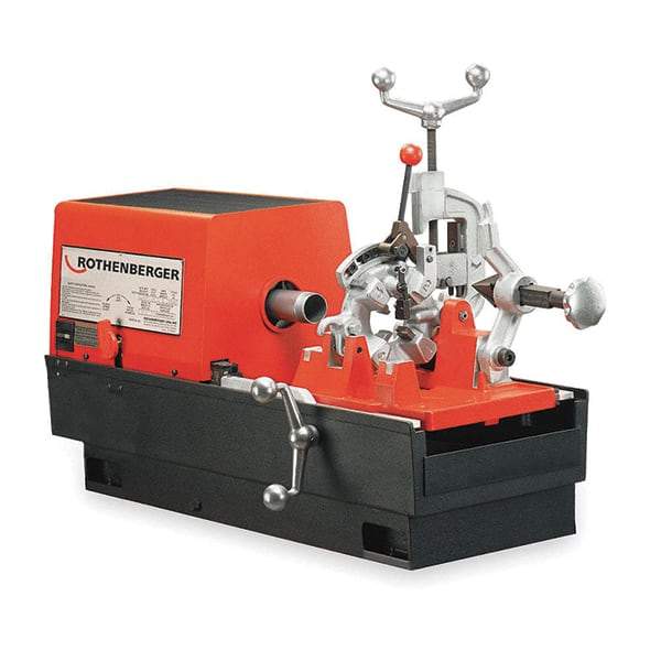 Rothenberger - Pipe Threading Machines Maximum Pipe Size Capacity (Inch): 2 Minimum Pipe Size Capacity (Inch): 1/8 - All Tool & Supply