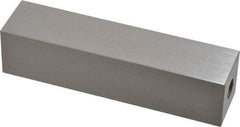 Mitutoyo - 4" Square Steel Gage Block - Accuracy Grade 0, Includes Certificate of Inspection - All Tool & Supply