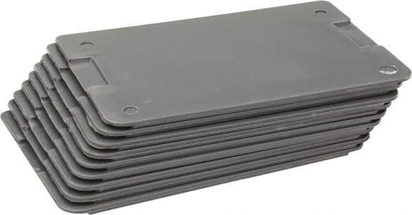 Durham - 3" High, Gray Bin Divider - Use with 119-95 - All Tool & Supply