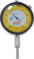 Value Collection - 1/2" Range, 0-100 Dial Reading, 0.001" Graduation Dial Drop Indicator - 2-9/32" Dial, Revolution Counter - All Tool & Supply