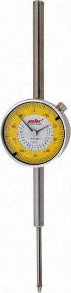 Value Collection - 2" Range, 0-100 Dial Reading, 0.001" Graduation Dial Drop Indicator - 2-9/32" Dial, Revolution Counter - All Tool & Supply