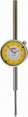 Value Collection - 2" Range, 0-100 Dial Reading, 0.001" Graduation Dial Drop Indicator - 2-9/32" Dial, Revolution Counter - All Tool & Supply