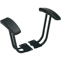 ALERA - Black Fixed Arm Kit - For Alera Interval, Essentia Series Chairs & Stools - All Tool & Supply