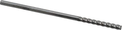 Accupro - 1/8", 4 Flute, Single End, Solid Carbide, 0.015" Corner Radius End Mill - 3" OAL, 40° Helix, Right Hand Flute, 1" LOC, Right Hand Cut - All Tool & Supply