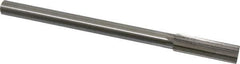 Interstate - 0.682" High Speed Steel Chucking Reamer - Straight Flute, 9/16" Straight Shank, 2-1/4" Flute Length, 9" OAL - All Tool & Supply