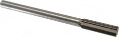 Interstate - 0.778" High Speed Steel Chucking Reamer - All Tool & Supply