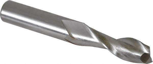 Onsrud - 1/2" Cutting Diam x 1-1/2" Length of Cut, 2 Flute, Upcut Spiral Router Bit - Uncoated, Right Hand Cut, High Speed Steel, 3-1/2" OAL x 1/2" Shank Diam, Double Edge, 19 to 32° Helix Angle - All Tool & Supply